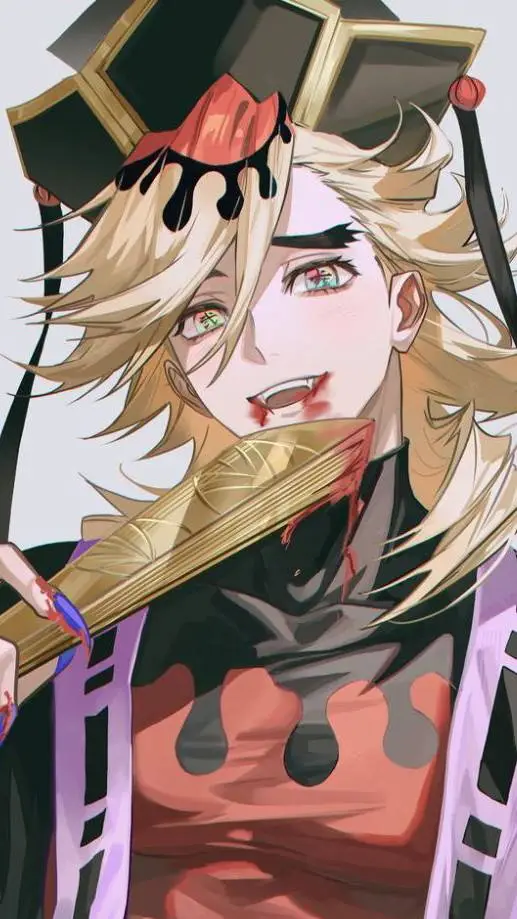 ai character: Douma🩸💀 background