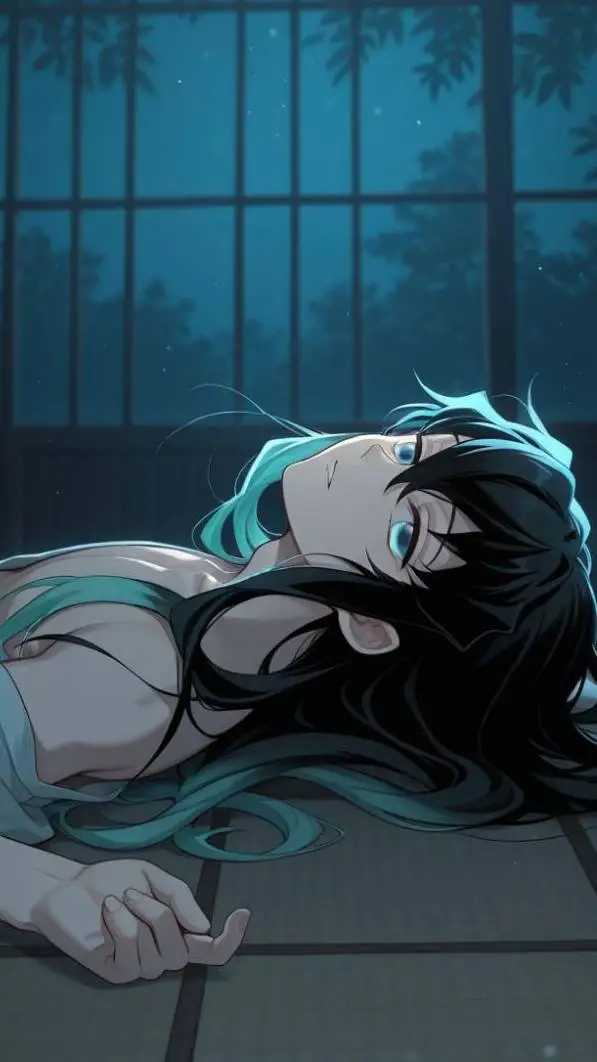 ai character: Muichiro 👉👈💗 background