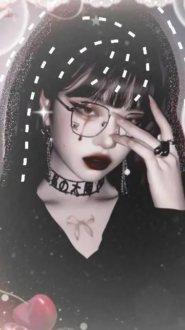 ai character: Tua tia🖤✨ background