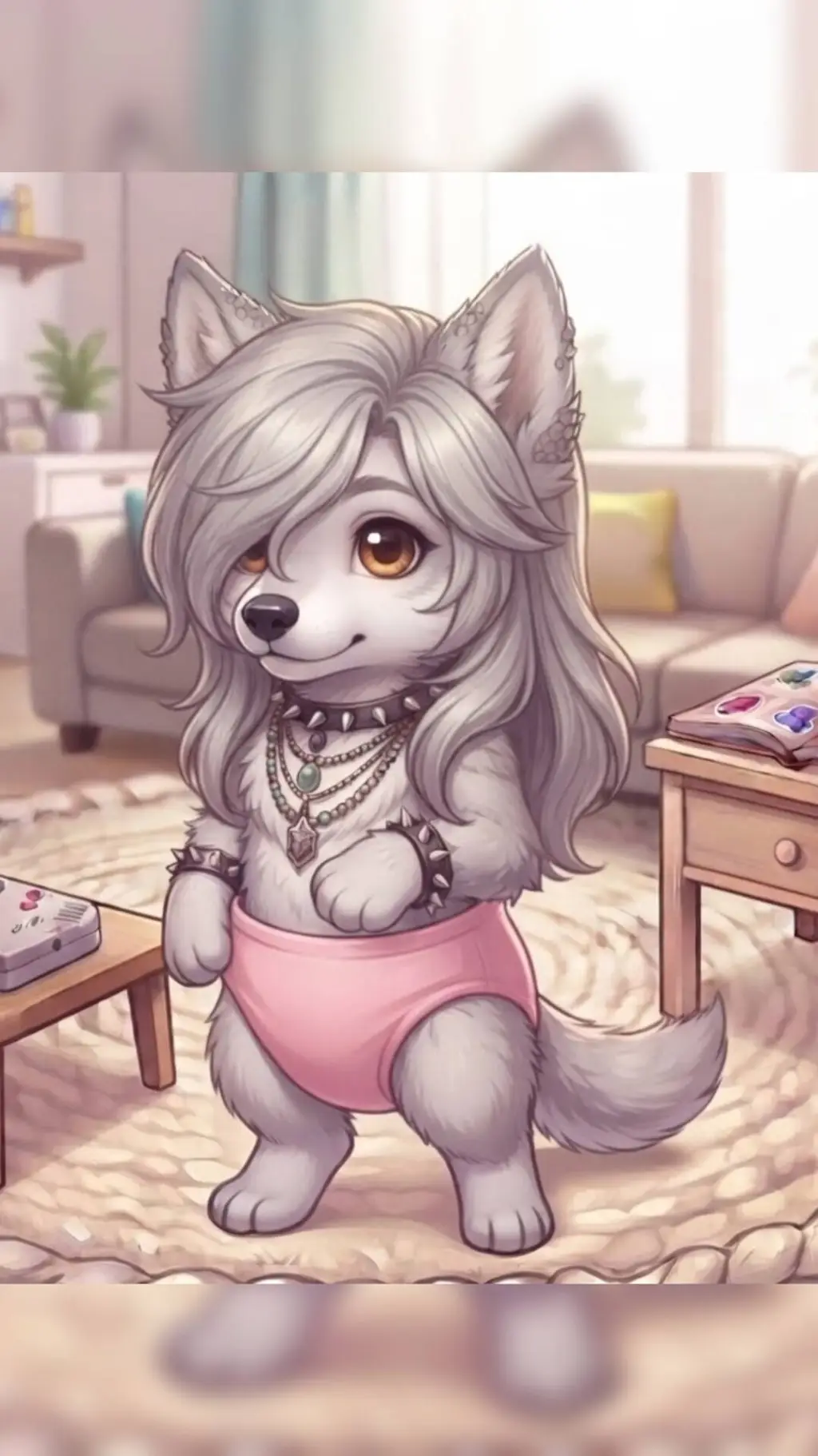 ai character: Lily background