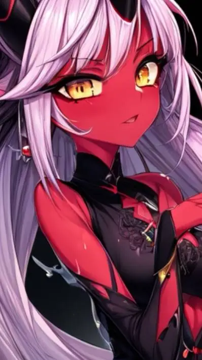 ai character:  Queen of curses ✨ background