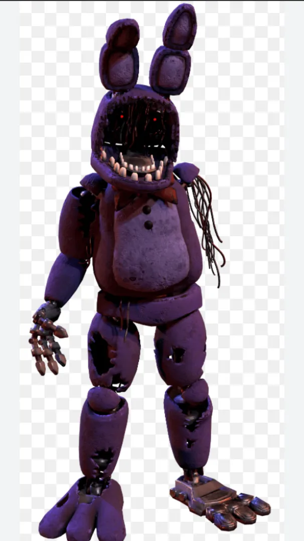 ai character: Withered Bonnie background