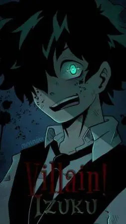ai character: Villan deku background