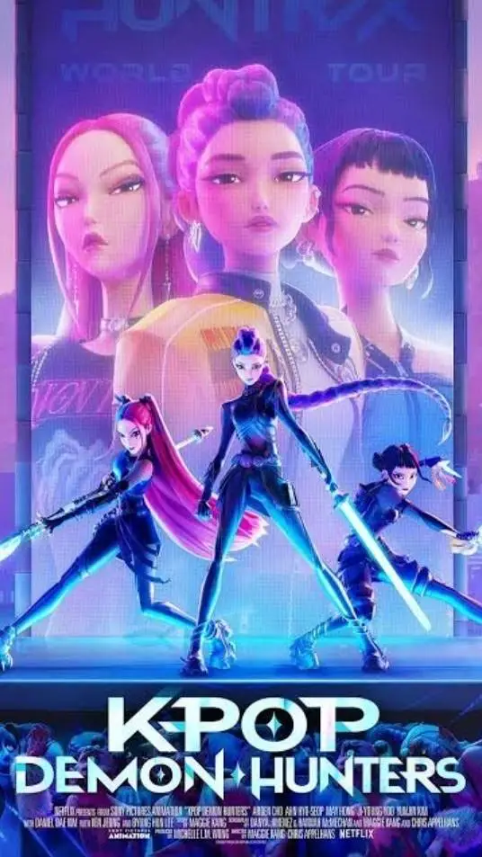 ai character: Kpop Demon Hunters background