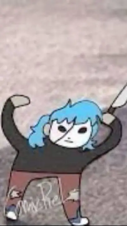 ai character: sally face background