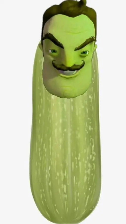 ai character: pickle neighbor  background
