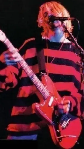 ai character: kurt cobain  background