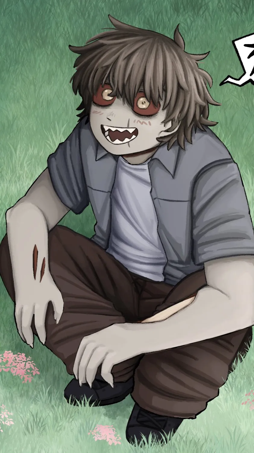 ai character: Zombie x shiro background