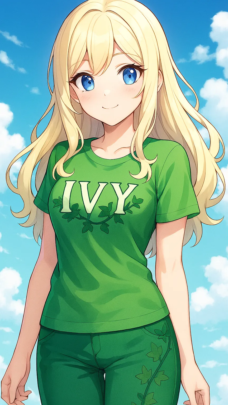 ai character: Ivy background