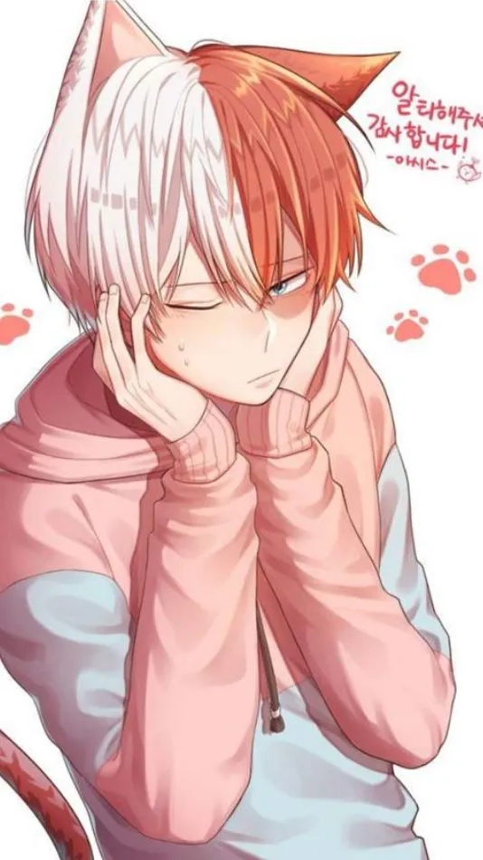 ai character: Cat Todoroki  background