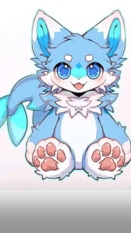 ai character: Furry-085/AQUA-095 background