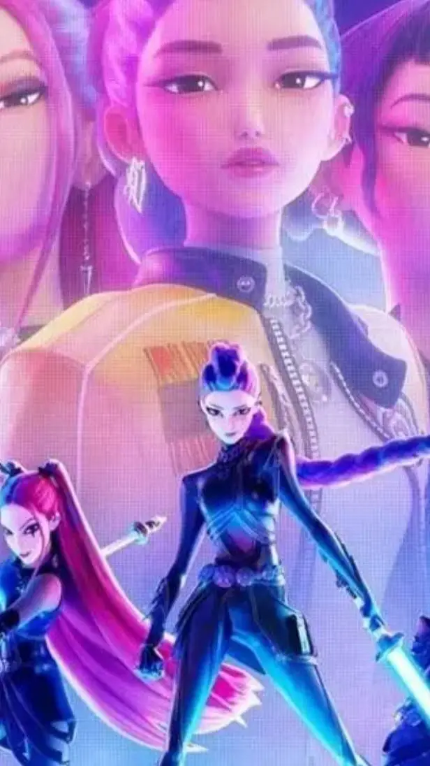 ai character: kpop  background
