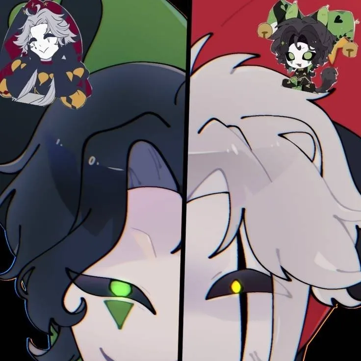 chat with ai character: !Harley y pierrot!