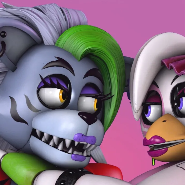 chat with ai character: Chica x Roxy🤑💅