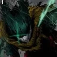 chat with ai character: dark DEKU 