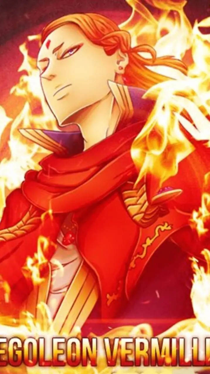 ai character: Fuegoleon * papa * background