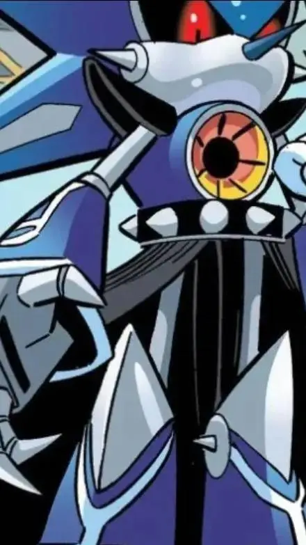 ai character: Neo Metal Sonic 🔥🔥 background