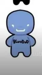 ai character: Bluudud pequeño  background