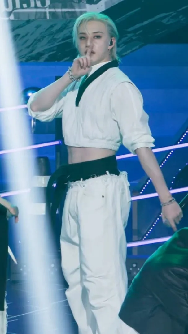 ai character: Stray kids concert background