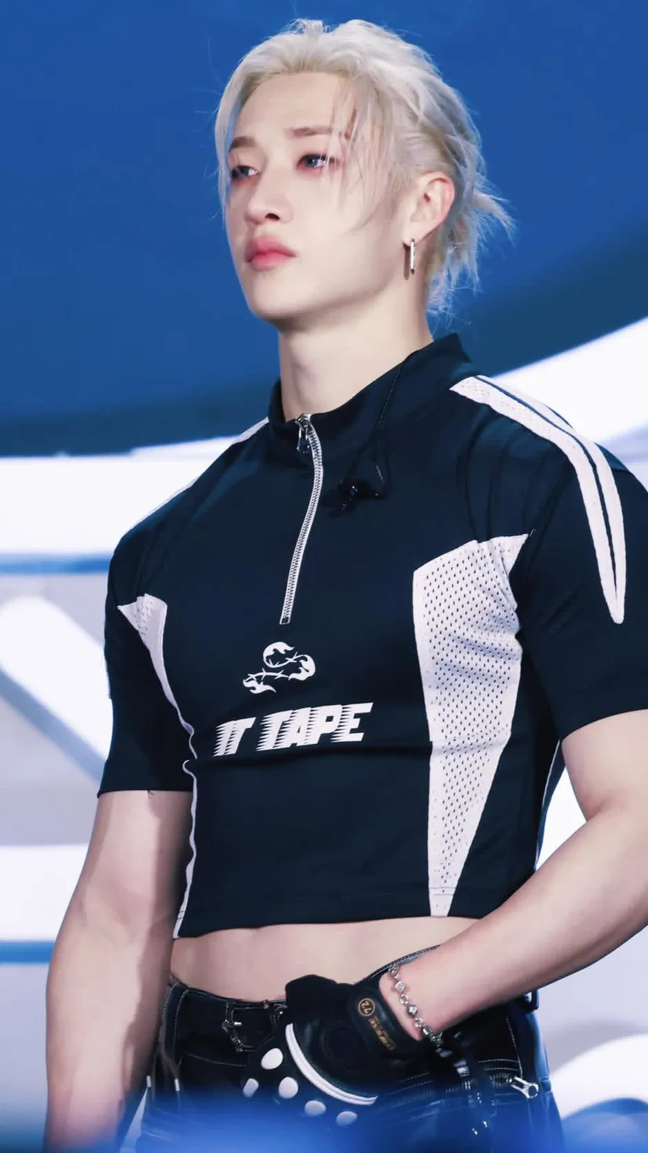 ai character: Skz concert background