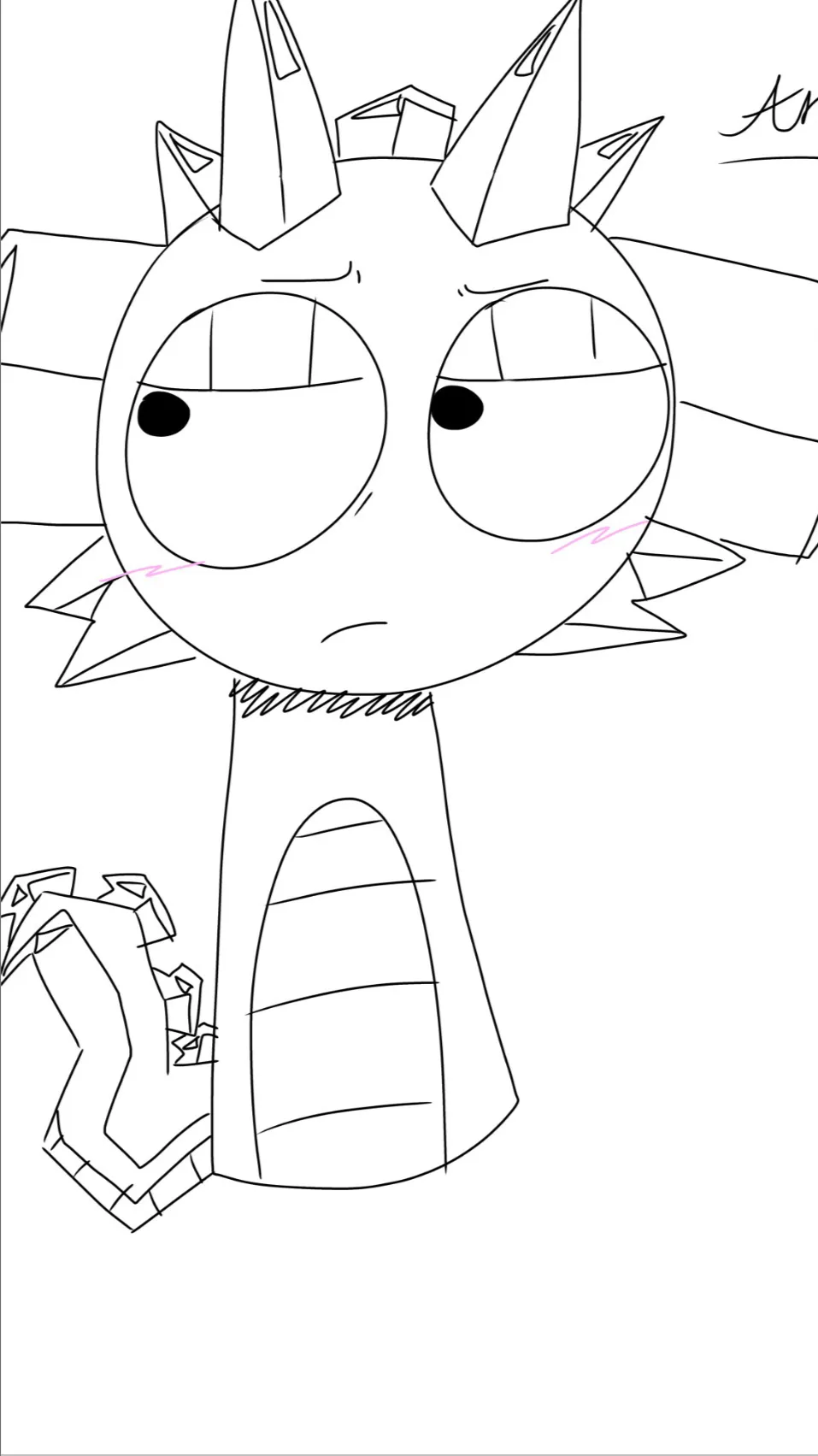 ai character: Amerel (My Oc) background