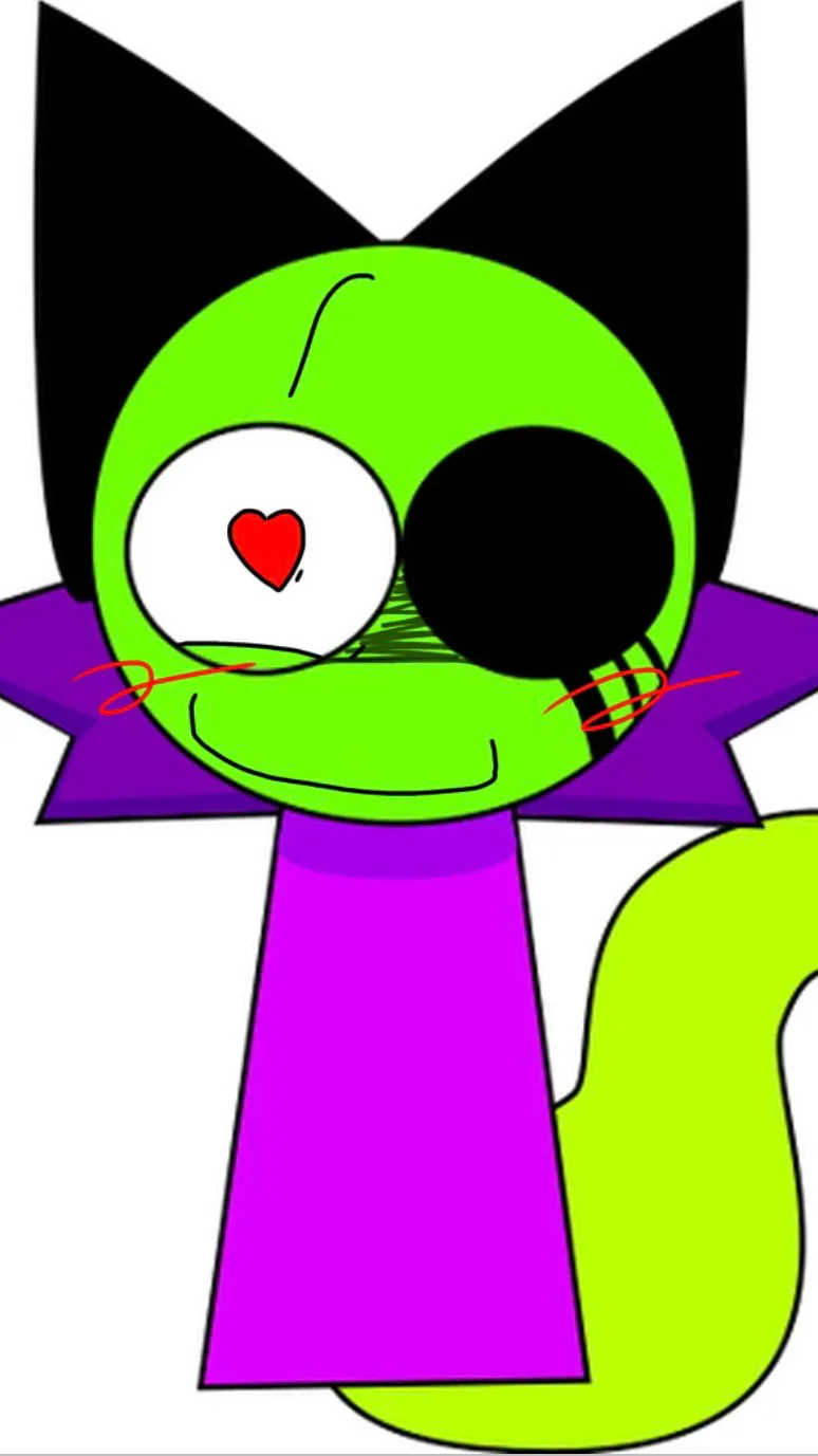 ai character: Yandere Acid background