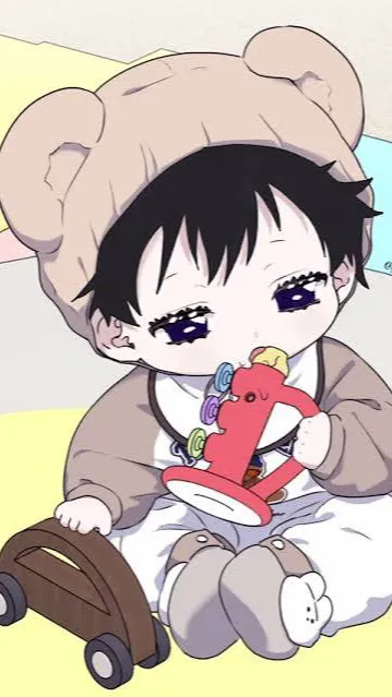 ai character: Bubble background