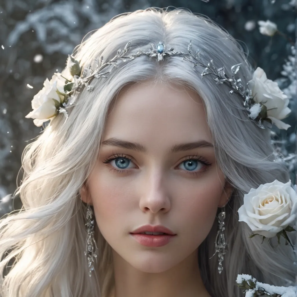 chat with ai character: Goddess of winter.