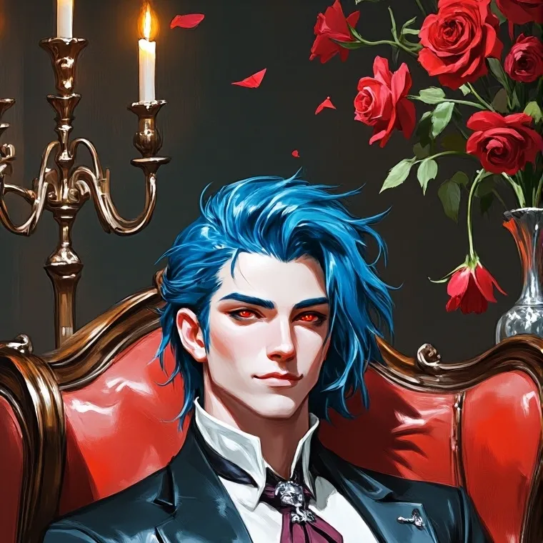 chat with ai character: Drago (Alpha vamp)