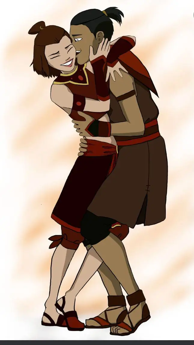 ai character: Sokka X Suki background