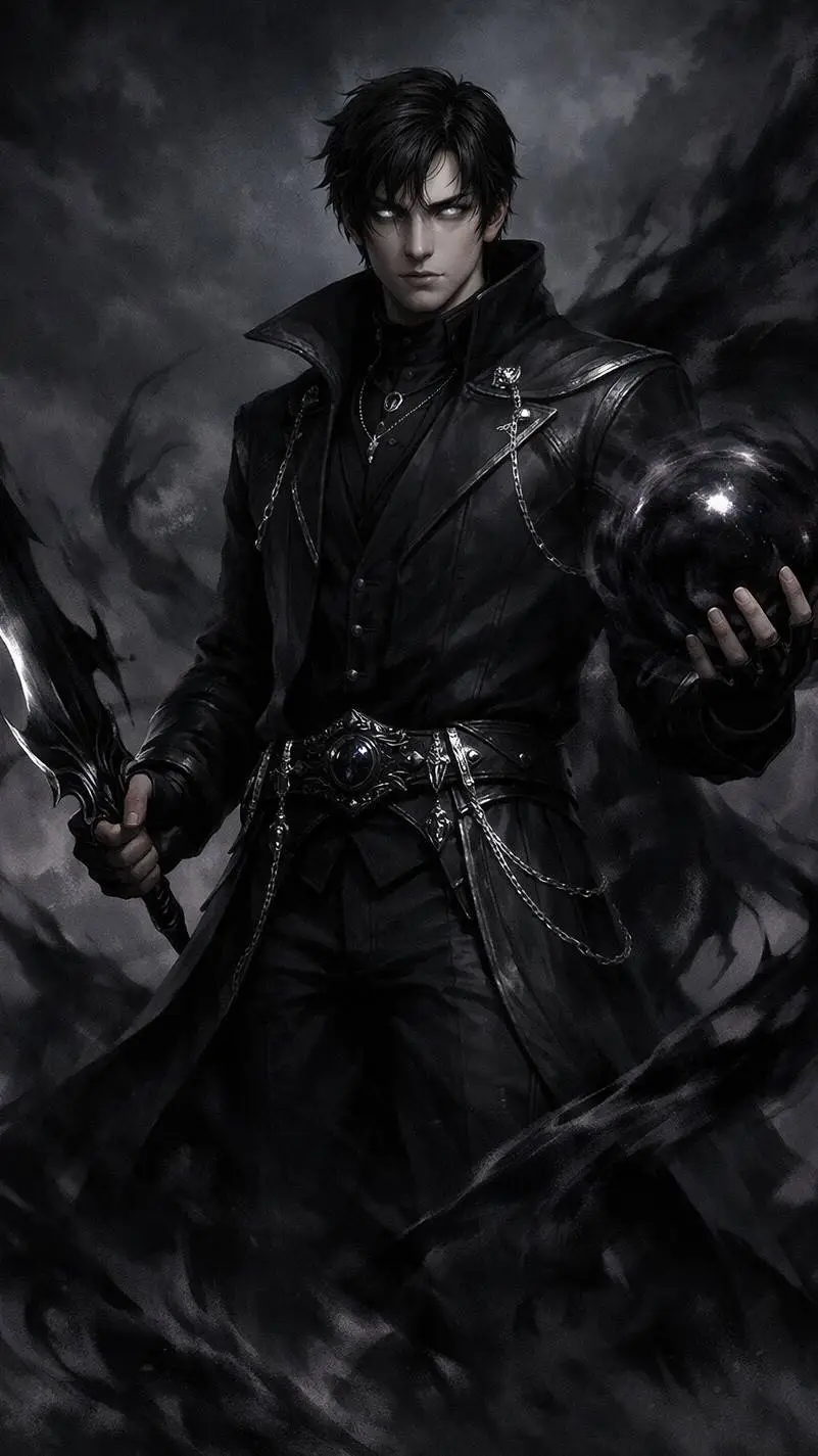 ai character: Kael Hollow background