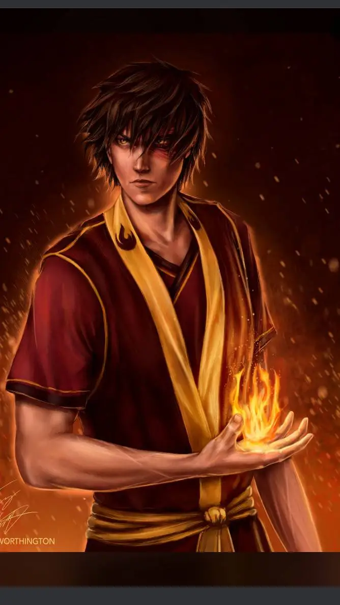 ai character: Zuko(from ATLA) background