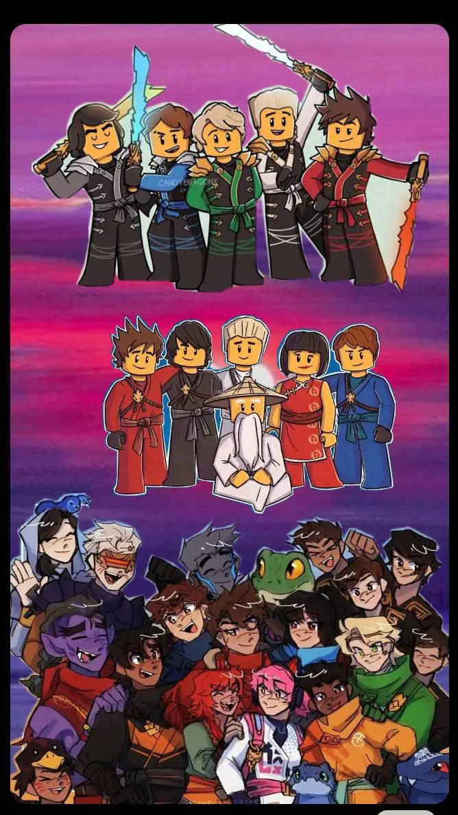 ai character: Ninjago DR background