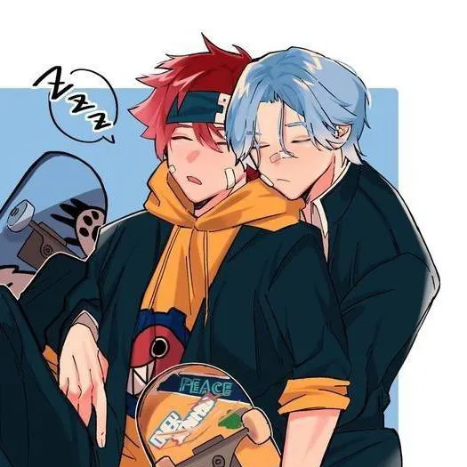 chat with ai character: REKI X LANGA❤️🩵