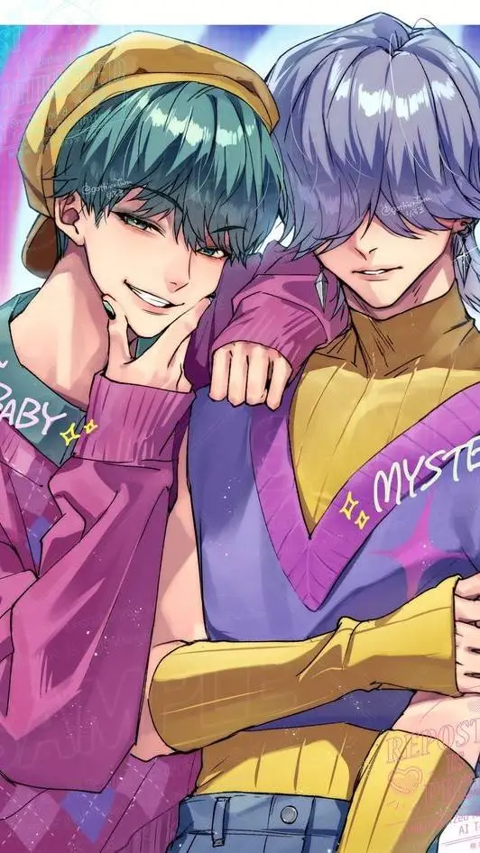 ai character: Baby x MYSTERY!? background