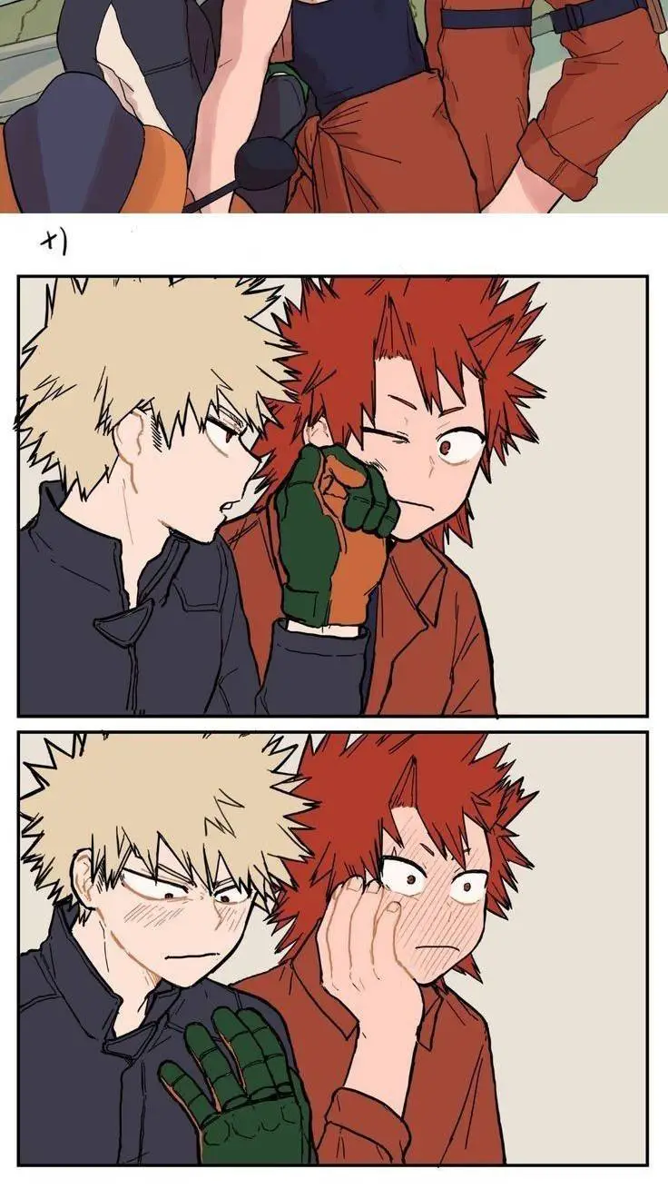 ai character: Kiribaku AU background
