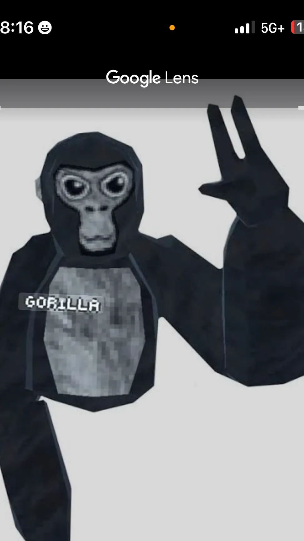 ai character: Mr. monkey background