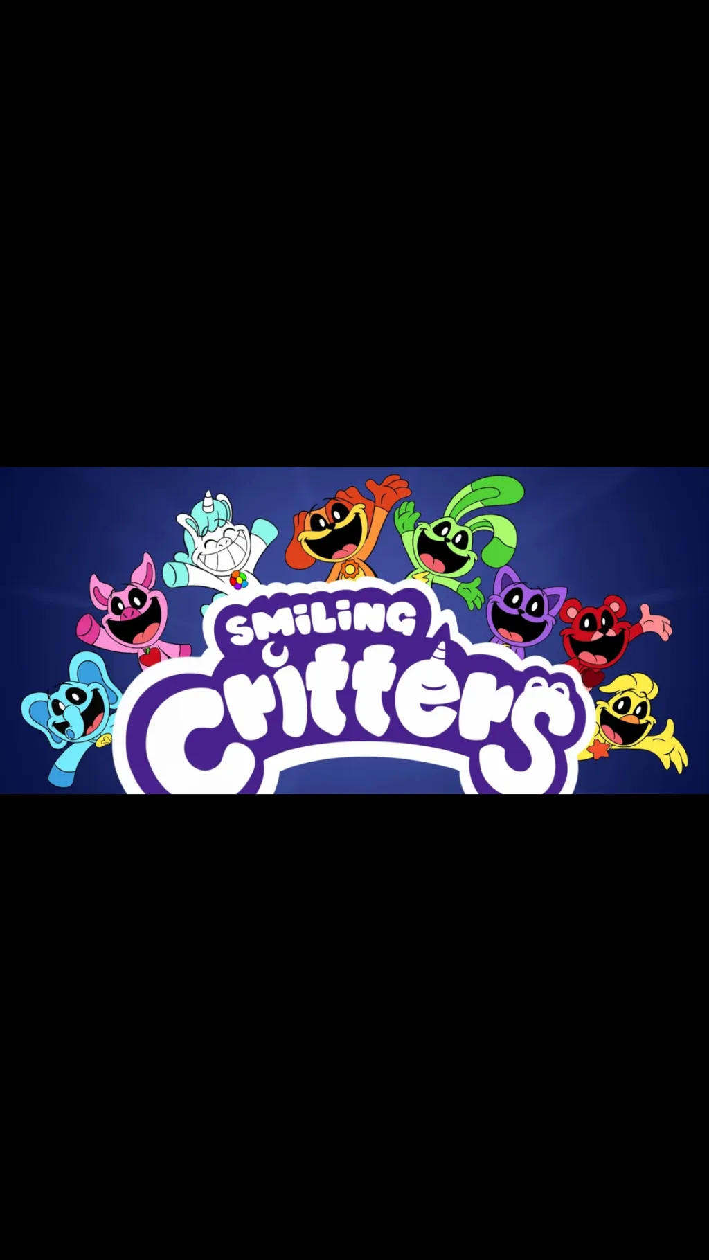 ai character: Smiling critters background