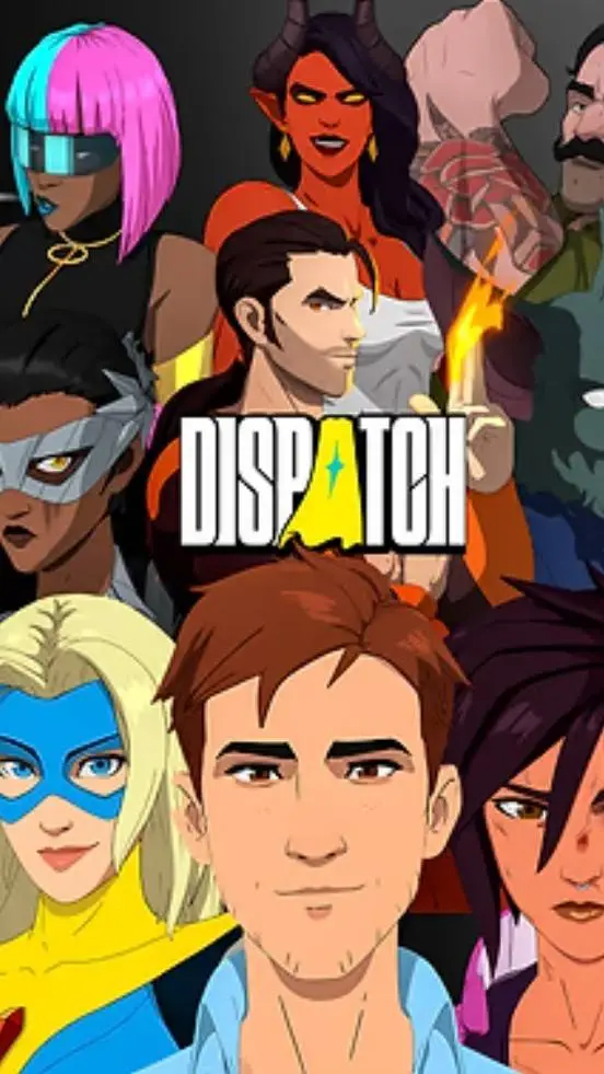 ai character: Dispatch RPG background
