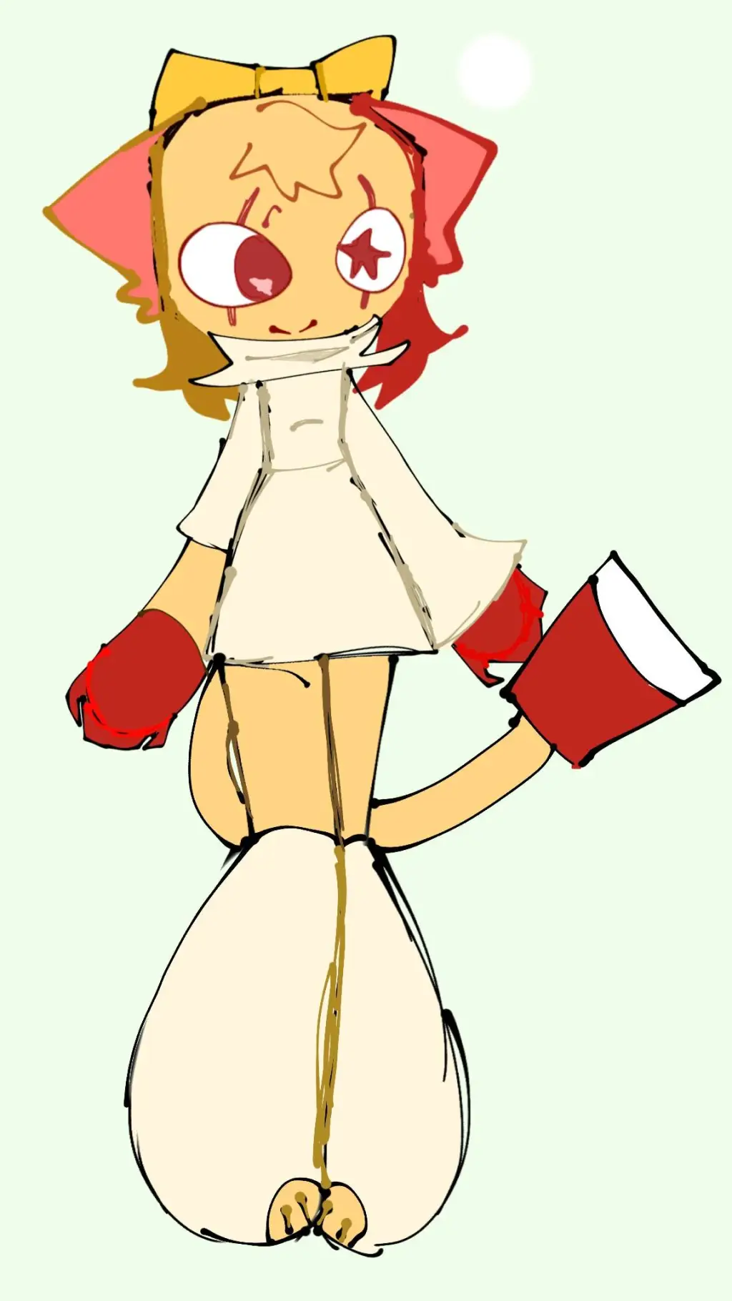 ai character: Scraps-dandysworld background