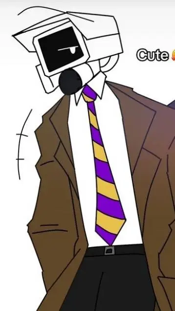 ai character: camara brown background