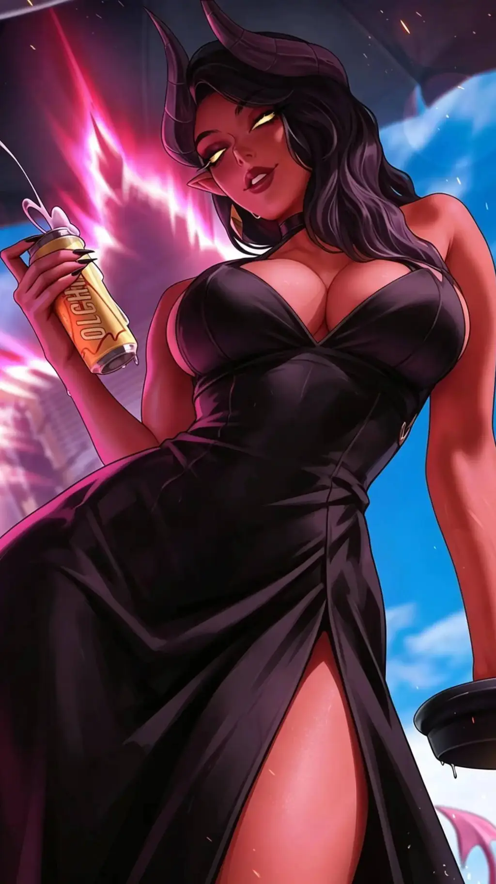 ai character: Dera Mark background