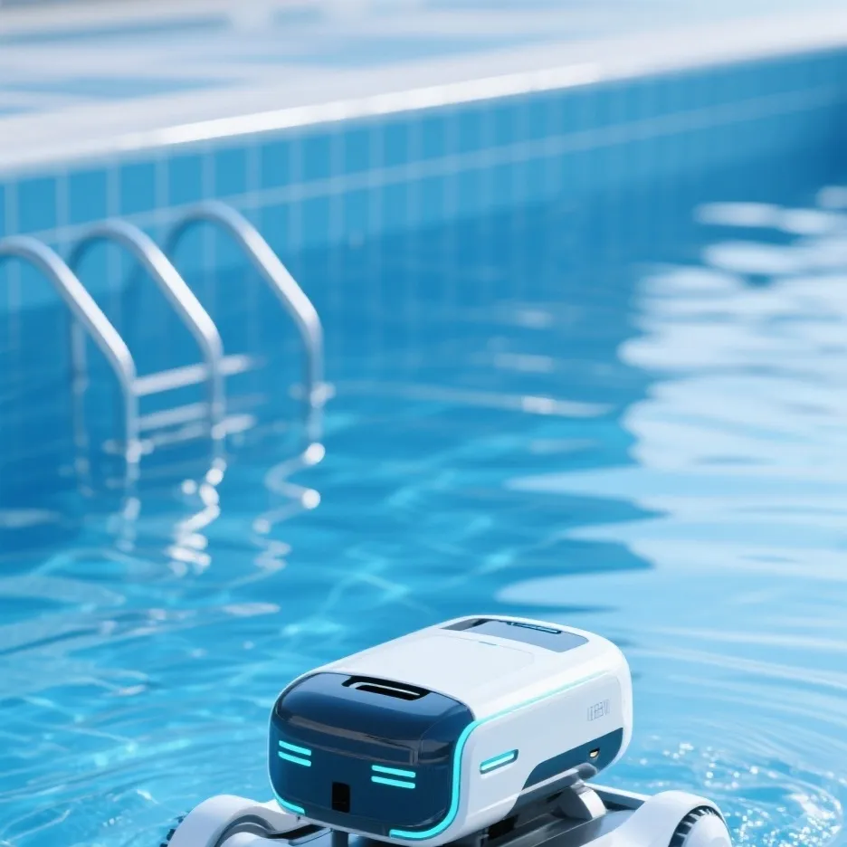 chat with ai character: pool robot