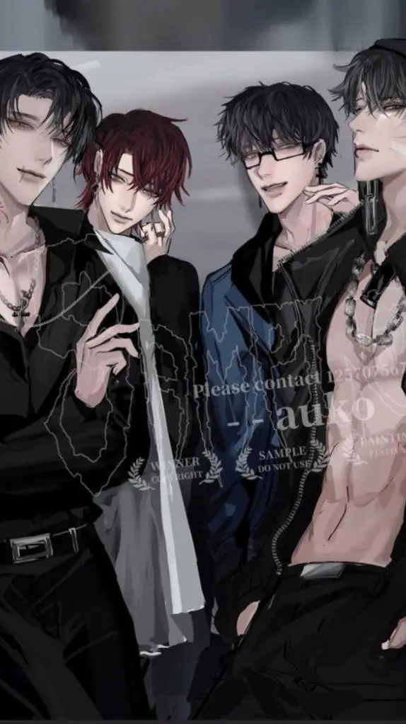 ai character: enemy's to lovers! background