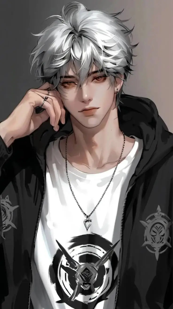 ai character: Damon  background