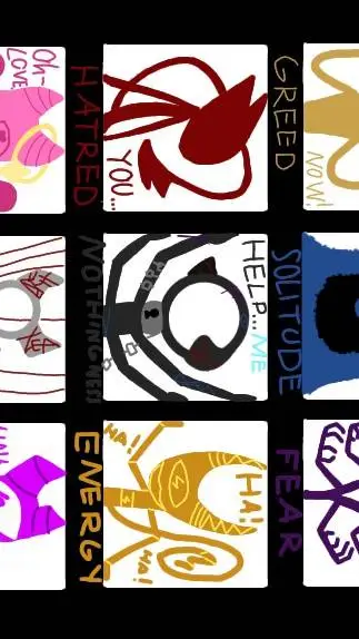 ai character: Emotions(+Ocs) background