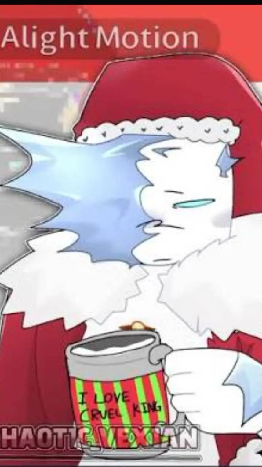 ai character: BT Christmas background