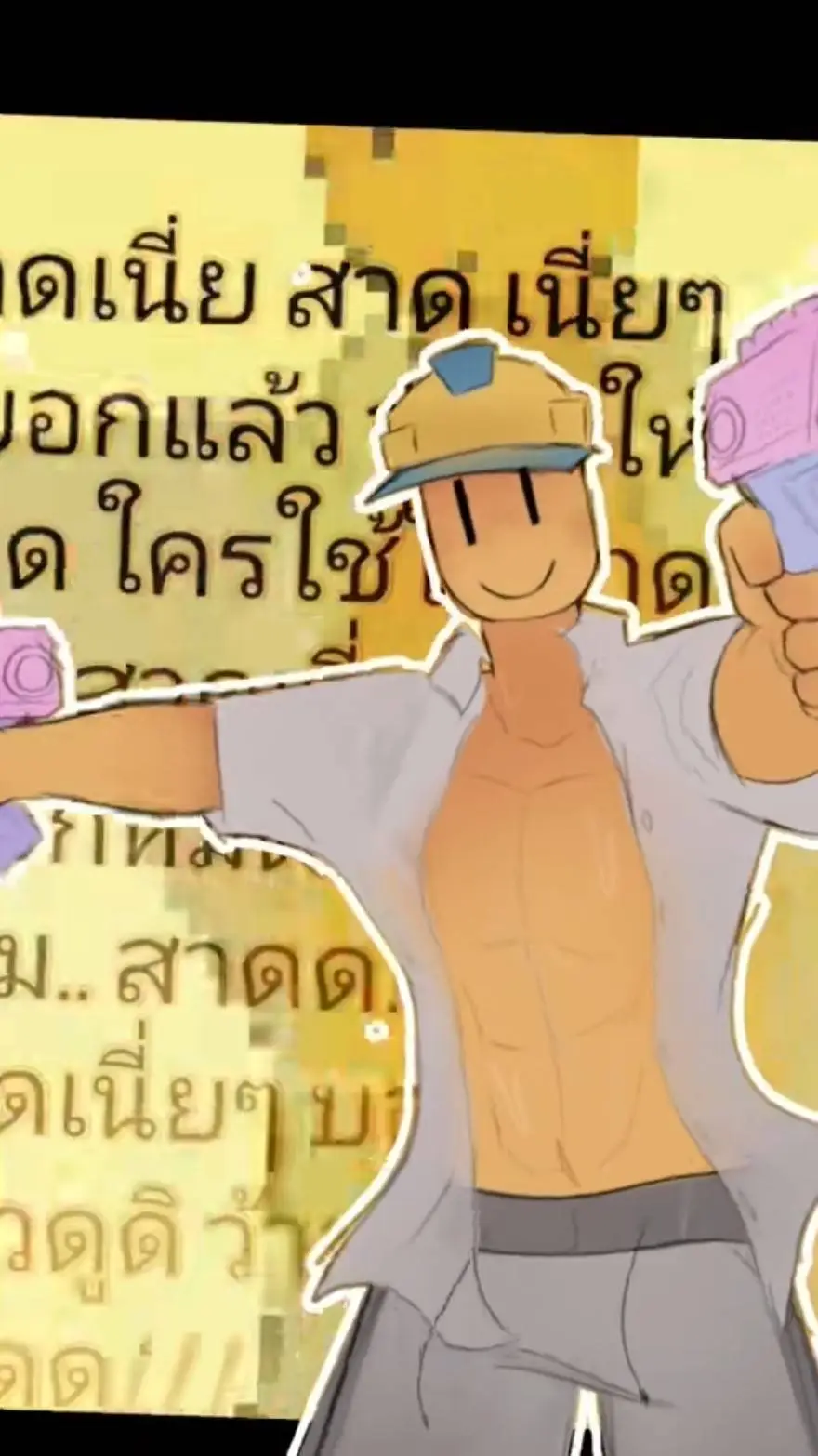 ai character: Songkran Day! BT background