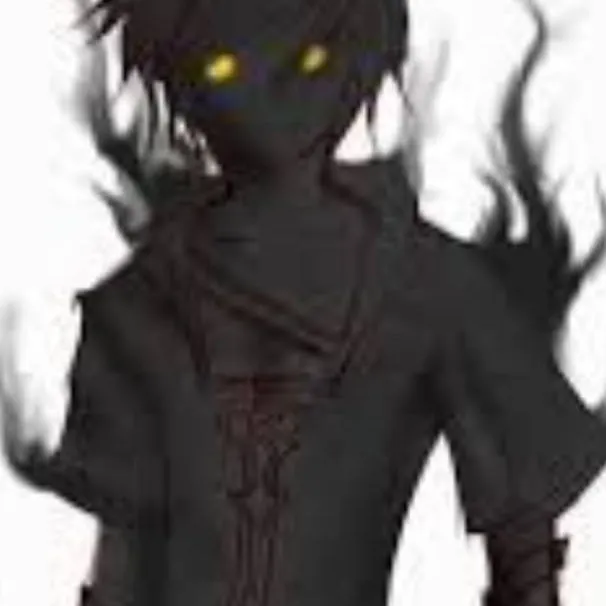 chat with ai character: black dark