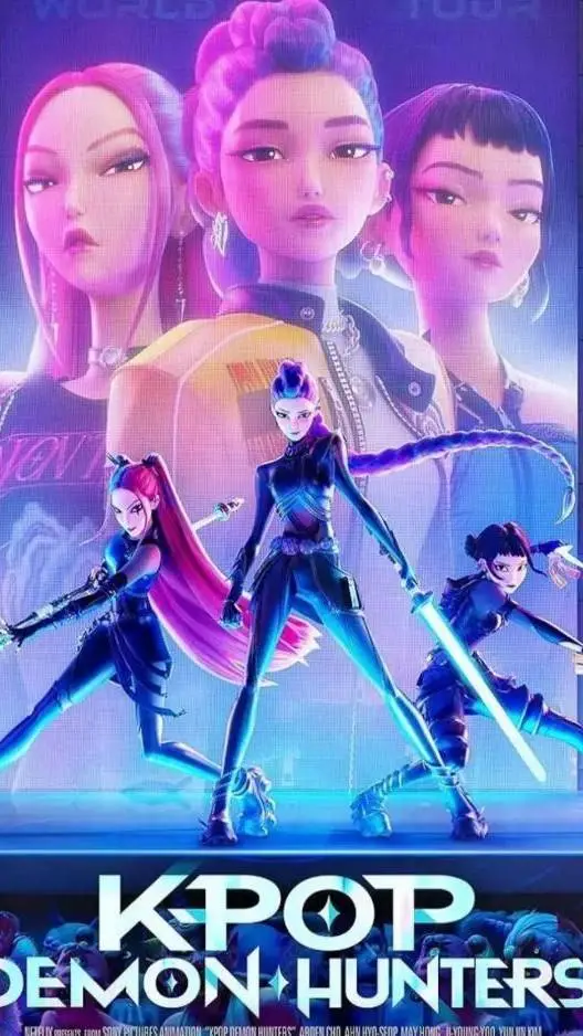 ai character: kpop demon hunters background